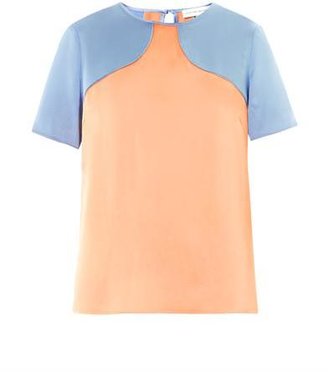 Jonathan Saunders DAY TOPS ELLIE MUTED CLAY BLUS Blush