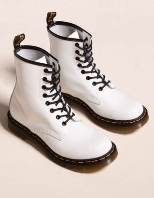 Dr. Martens 1460 White Womens Boots