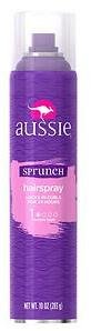 Aussie Sprunch Aerosol Hairspray Flexible Hold