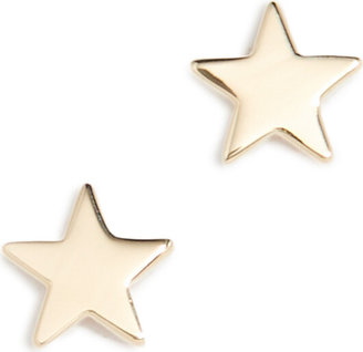 Jennifer Meyer 18k Gold Mini Star Stud Earrings