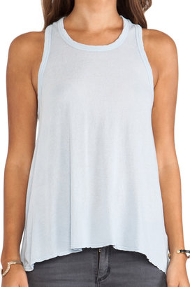 James Perse Crepe Jersey A Line Tank