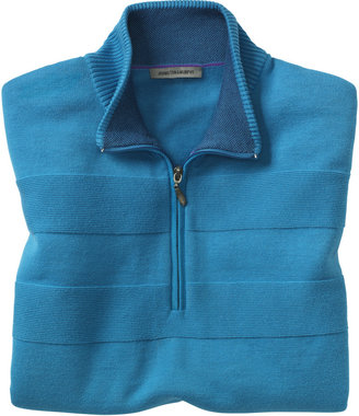 Johnston & Murphy Quarter-Zip Pima Cotton Vest