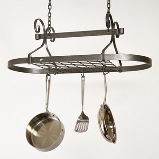 Enclume Scrolled Oval Ceiling Pot Rack