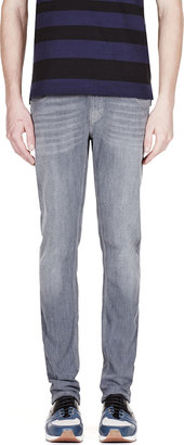 Nudie Jeans Grey Organic Tight Long John Jeans