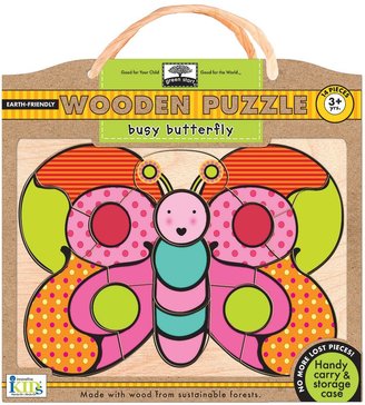 Green Baby Innovative Kids Green Starts Wooden Puzzle: Busy Butterfly (14 pc)