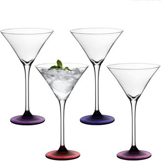 LSA International Coro berry cocktail glasses x 4