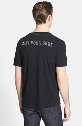 John Varvatos 'New York City Skyline' Trim Fit Graphic T-Shirt