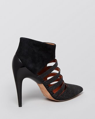 Rebecca Minkoff Cage Booties - Caesar Pointy Toe