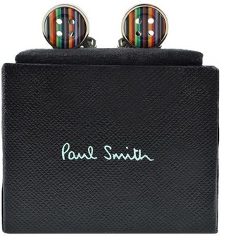 Paul Smith Stripe Button Cufflinks