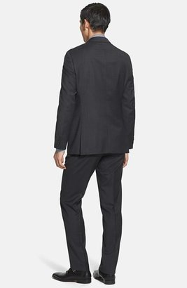 HUGO BOSS 'James/Sharp' Trim Fit Black Wool Suit