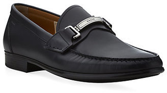 Bally Corton Leather Moccasin