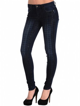 Tractr Bling Houndstooth Skinny