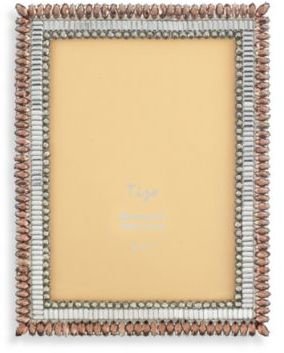 Bed Bath & Beyond Tizo Two-Tone Topaz Jeweled 5-Inch x 7-Inch Picture Frame
