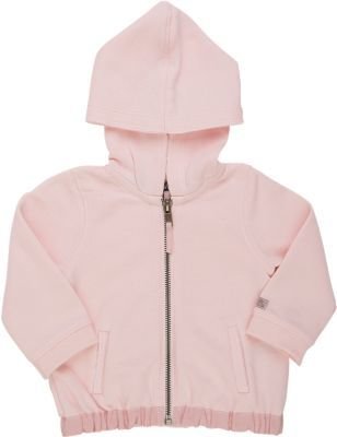 Lili Gaufrette French Terry Zip-Front Hoodie