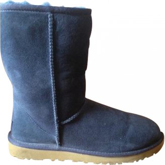 UGG Blue Suede Boots