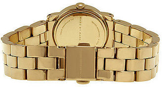 Marc by Marc Jacobs Marc Jacobs Mini Amy White Dial Gold-Tone Stainless Steel Ladies Watch MBM3057