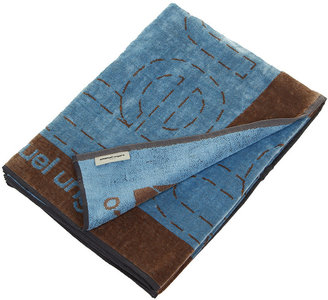 Ungaro Mikonos Beach Towel  - Blue/Brown