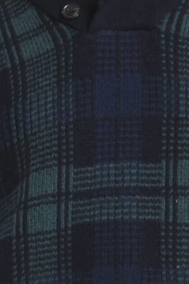 Woolrich Heritage Plaid Shawl Collar