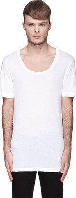 BLK DNM White Scoopneck T-Shirt