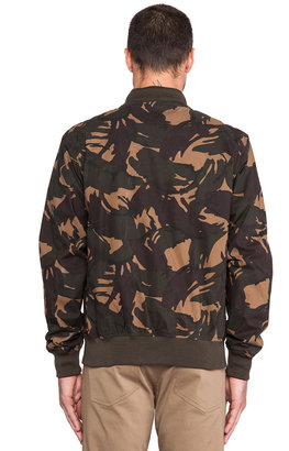 Fred Perry Margate Collection Camo On The Run Bomber