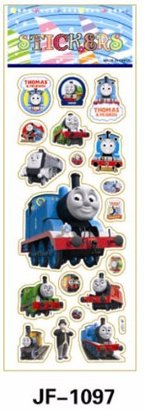 Thomas Laboratories TY0036 the Train Stickers, School Children Stickers, 2 Pcs Combo Deal