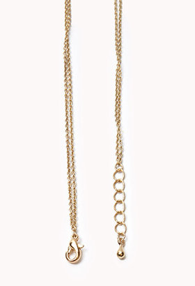 Forever 21 Layered Spike Necklace
