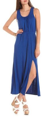 Charlotte Russe Strappy Back Knit Maxi Dress
