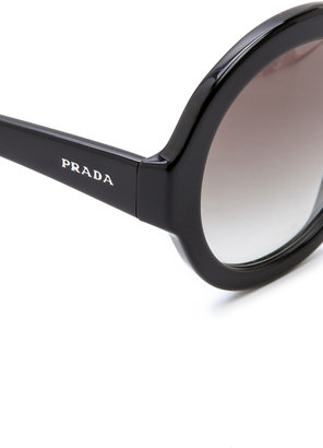 Prada Rounded Sunglasses