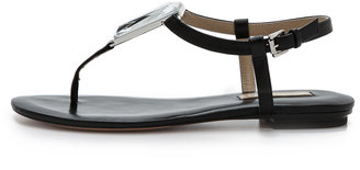 Michael Kors Collection Hanne T Strap Sandals