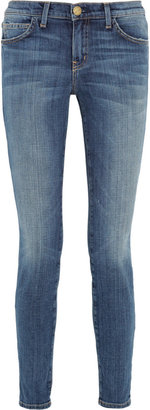 Current/Elliott The Ankle Skinny mid-rise jeans