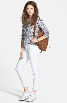 Ace Delivery Plaid Henley Shirt