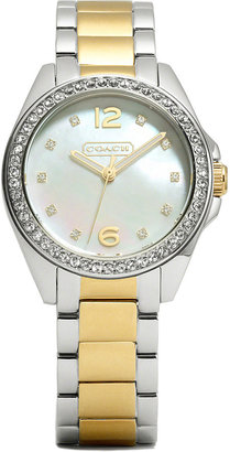 Coach Swarovski Crystal Studded Watch 14501659 - for Women