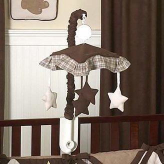 JoJo Designs Chocolate Teddy Bear Musical Baby Crib Mobile by Sweet