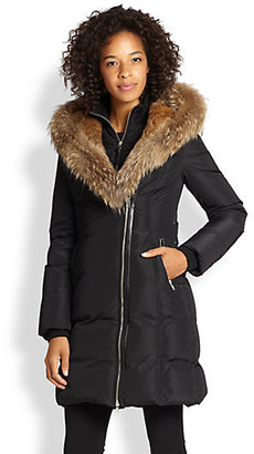 Mackage Fur-Trim Trish Down Coat