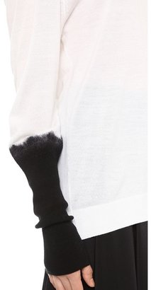 3.1 Phillip Lim Contrast Sleeve Pullover
