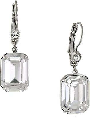 1928 Jewelry Company 1928 Jewelry Genuine Austrian Square Drop Earrings