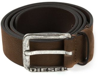 Diesel logo buckle belt