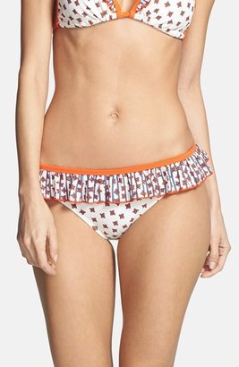 Marc by Marc Jacobs 'Chrissie's Floral' Ruffle Bikini Bottoms