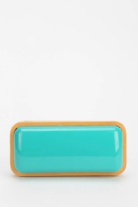 Urban Outfitters Cooperative Dagney Wood-Trim Clutch