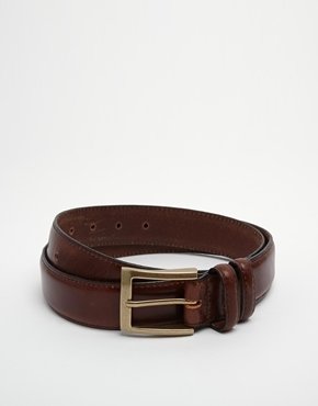 Barbour Classic Leather Belt - Brown