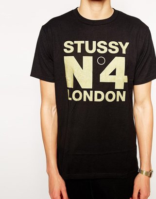 Stussy No 4 London T-Shirt