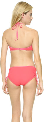 Marc by Marc Jacobs Solid Marc Bandeau Halter Top