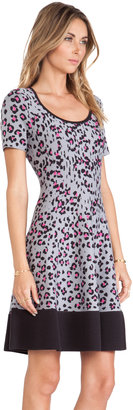 Kate Spade Cyber Cheetah Sweater Dress