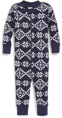Hanna Andersson Organic Cotton Thermal Romper Pajamas (Baby)