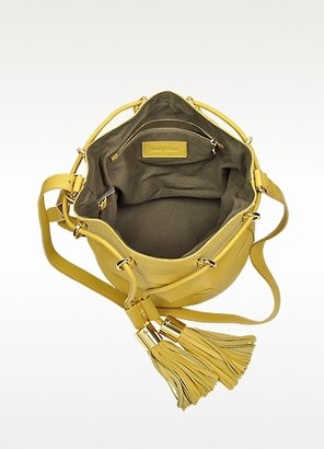 See by Chloe Vicki Grained Leather Small Bucket Bag
