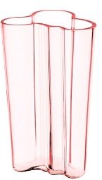 Iittala Alvar Aalto 10 Vase, Salmon Pink