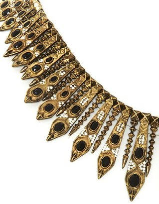 House Of Harlow Gypsy Feather Necklace