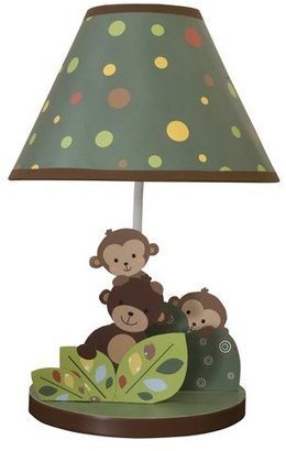 Bedtime Originals Lambs & Ivy Curly Tails Lamp with Shade and Bulb