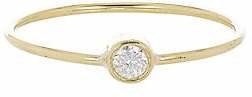 Jennifer Meyer Women's Diamond Bezel Ring - Gold