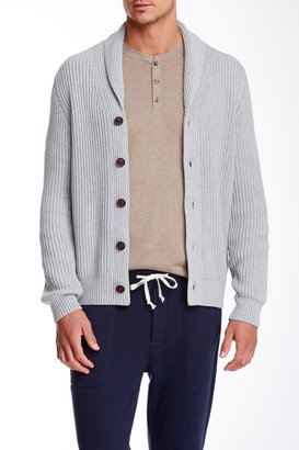 Vince Ribbed Knit Cardigan